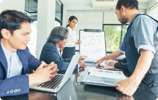 業務基礎研修の様子