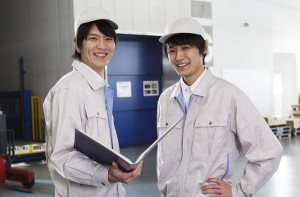 紙づくりの機械メンテナンス