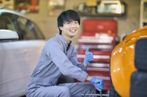 車の整備とデータ集約