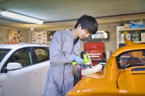 車の整備とデータ集約