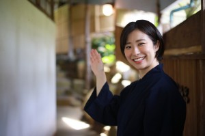 京都旅館の宿泊受付